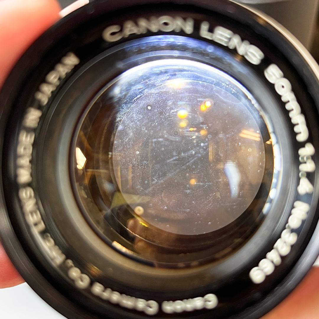 Canon MODEL 7 Lマウント50mm f1.4 レンジファインダー