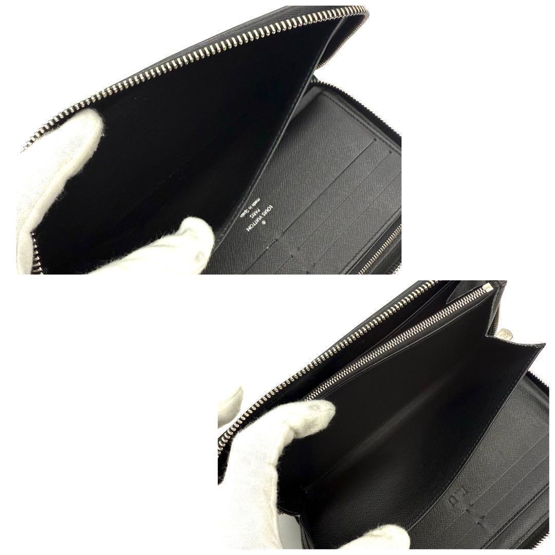 【極美品】新型 ルイヴィトン エピ ジッピーオーガナイザー ノワール 黒 長財布