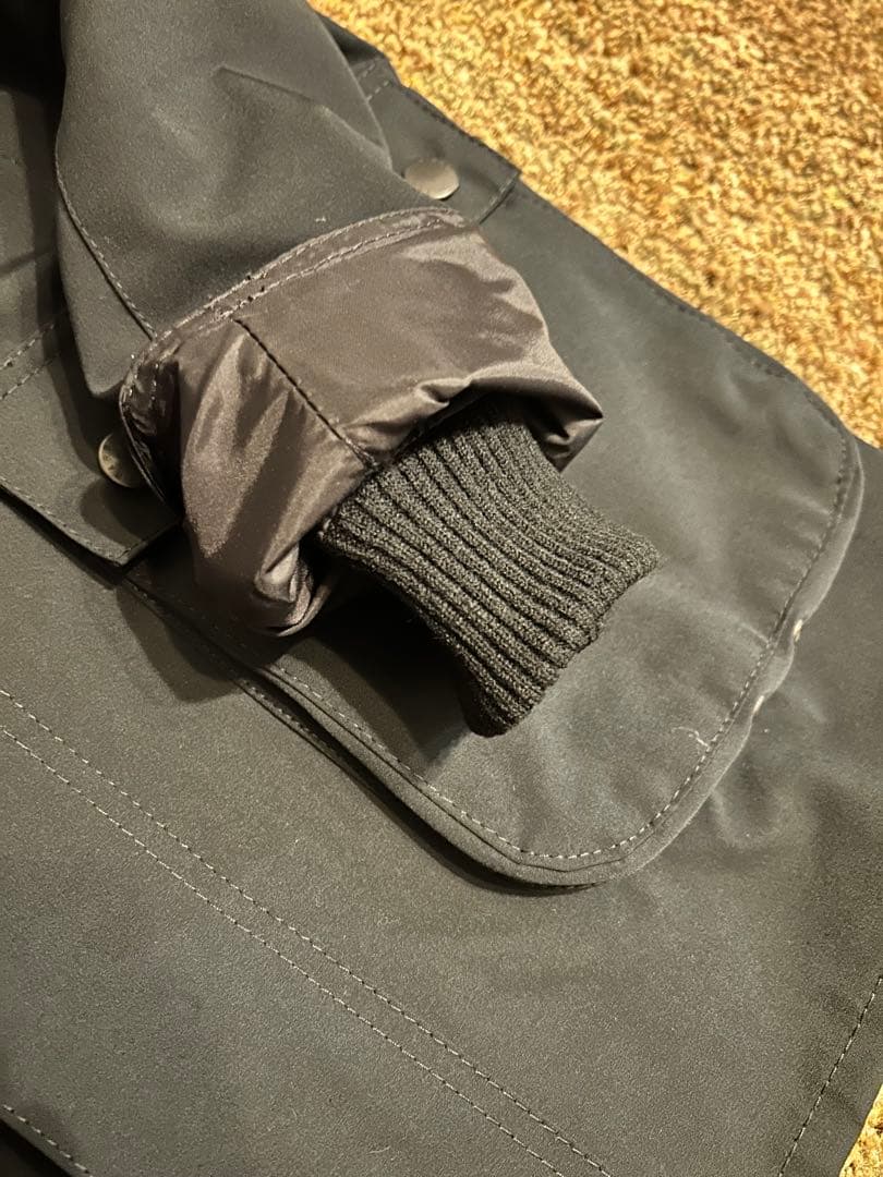 バブアー ノンワックス ビデイル MCA0784 黒 サイズ40 BEDALE