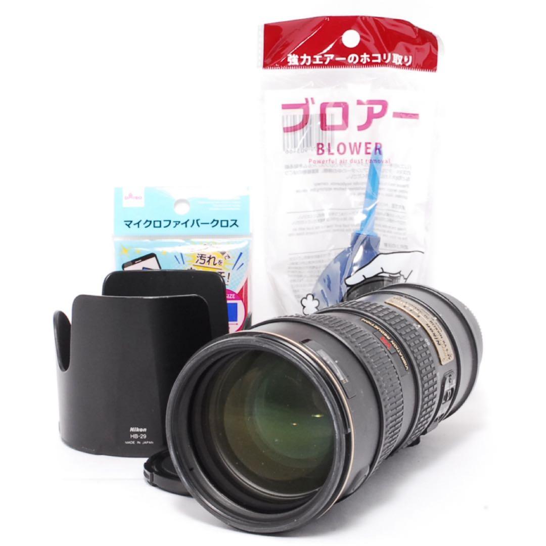 ◆手ぶれ補正付き望遠レンズ◆Nikon VR AF-S 70-200mm◆美品◆