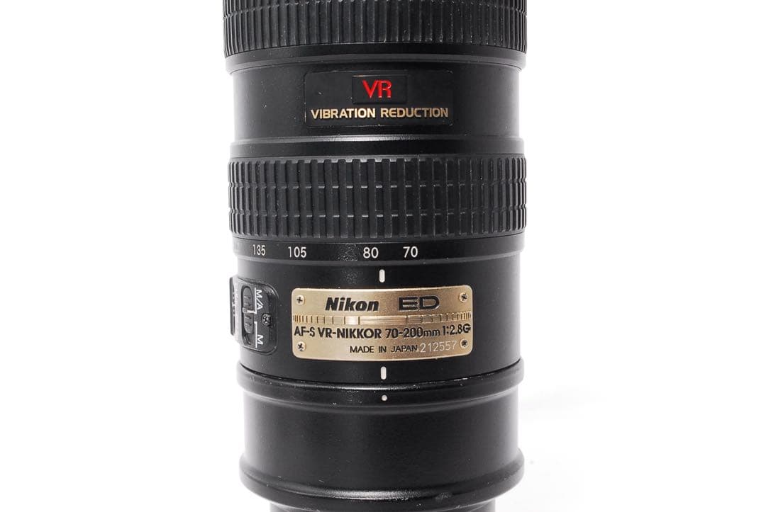 ◆手ぶれ補正付き望遠レンズ◆Nikon VR AF-S 70-200mm◆美品◆