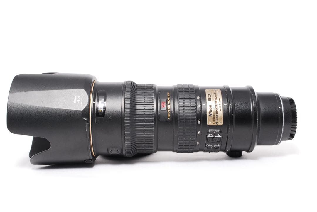 ◆手ぶれ補正付き望遠レンズ◆Nikon VR AF-S 70-200mm◆美品◆
