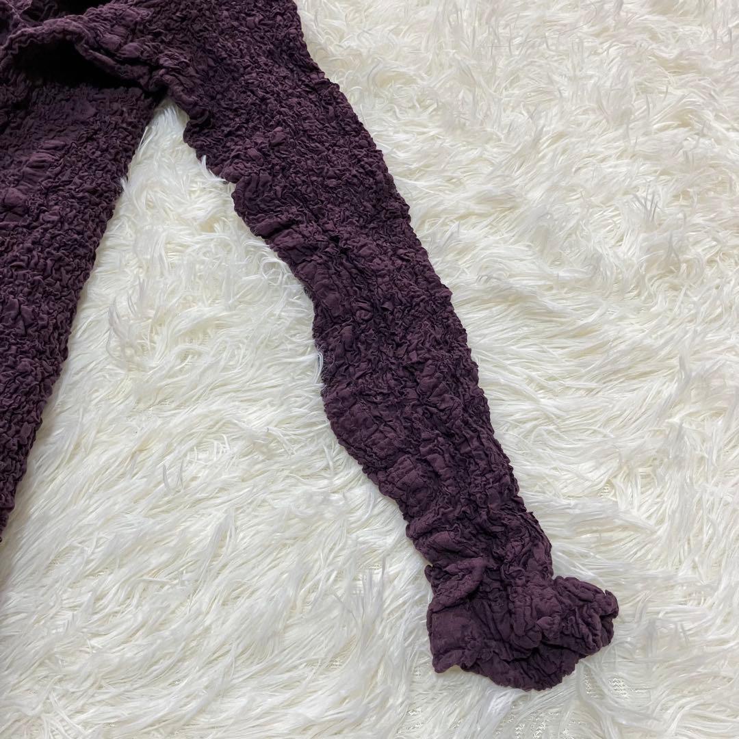 美品 me ISSEYMIYAKE ジャケット カリフラワー パープル