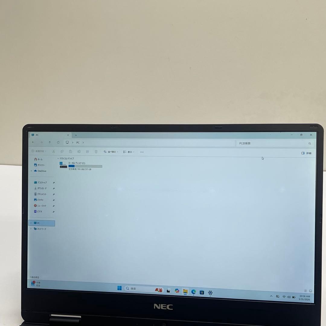 Windowsノート本体 #975 NEC Versapro VH-3 i5-7Y54 8GB 256GB