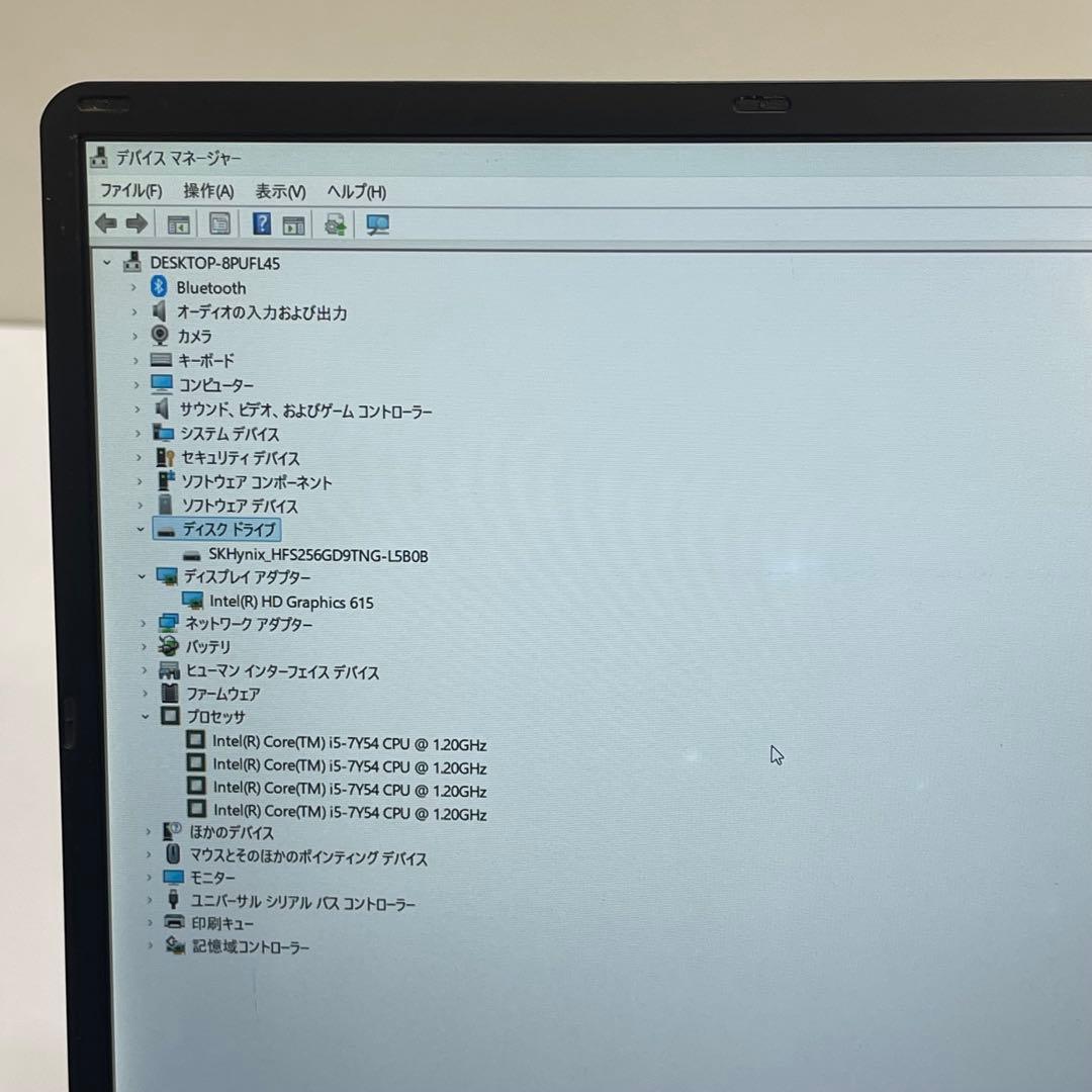 Windowsノート本体 #975 NEC Versapro VH-3 i5-7Y54 8GB 256GB