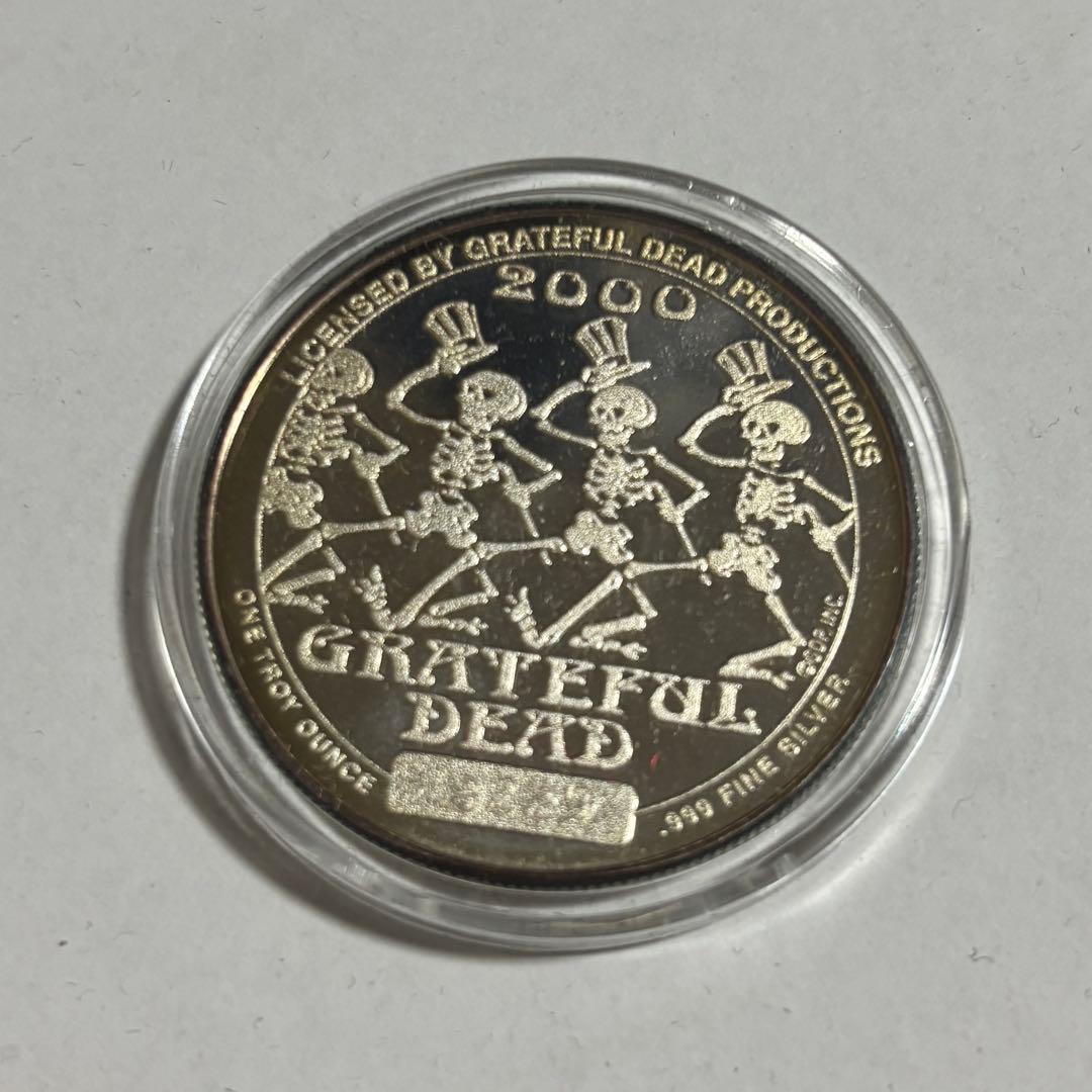 希少 Grateful Dead Fine Silver Coin 純銀 