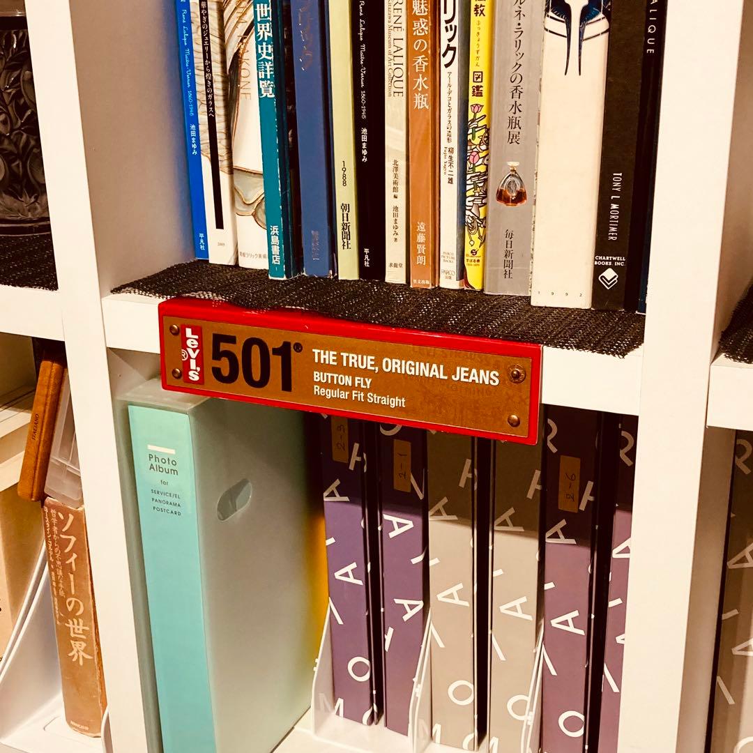 ★usedリーバイスディスプレイ用品Levi's 501 ボタンフライ ハンガー