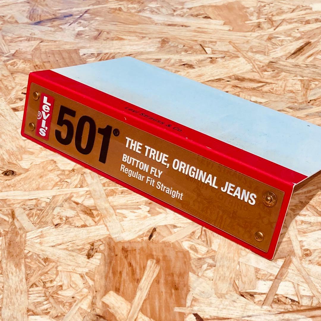 ★usedリーバイスディスプレイ用品Levi's 501 ボタンフライ ハンガー