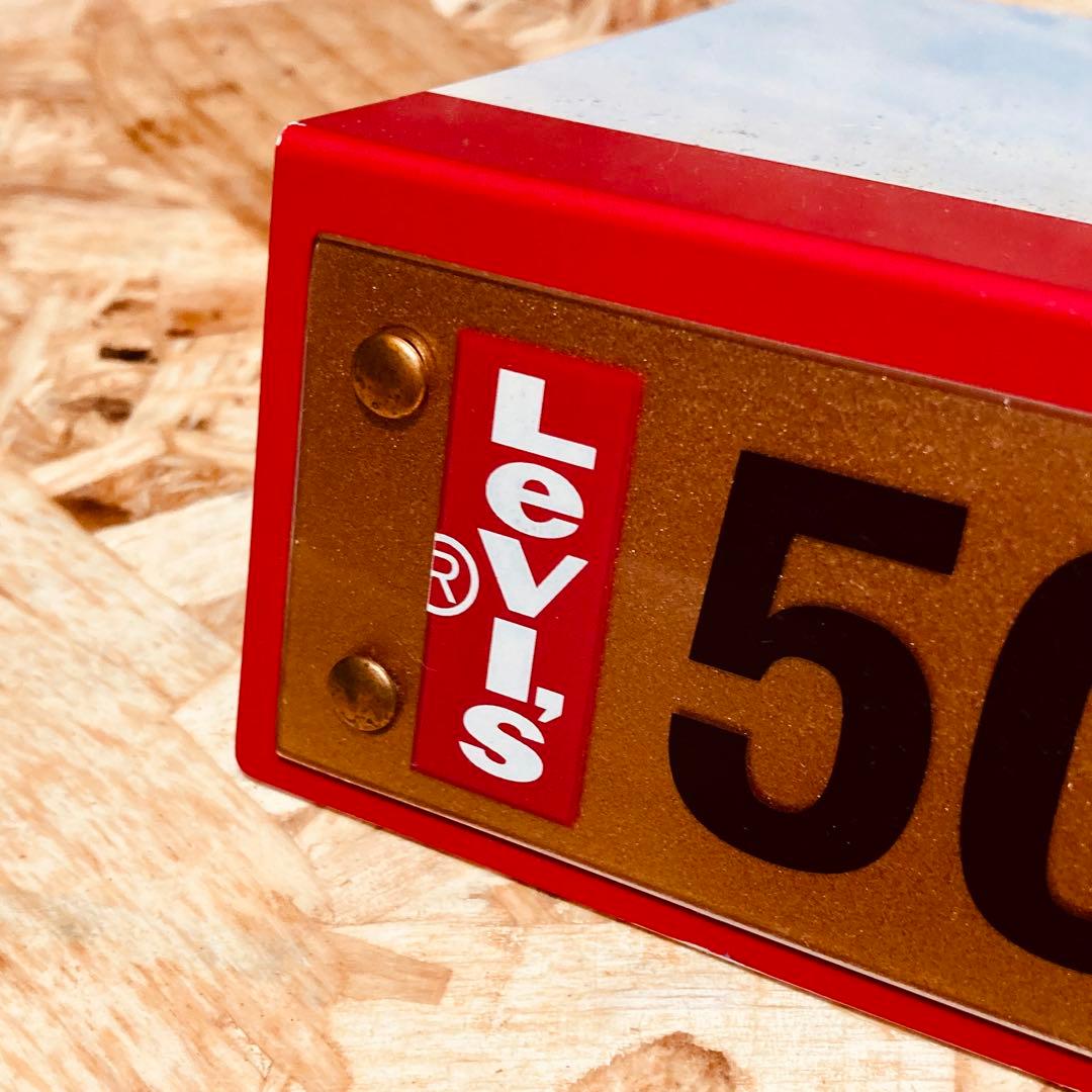 ★usedリーバイスディスプレイ用品Levi's 501 ボタンフライ ハンガー