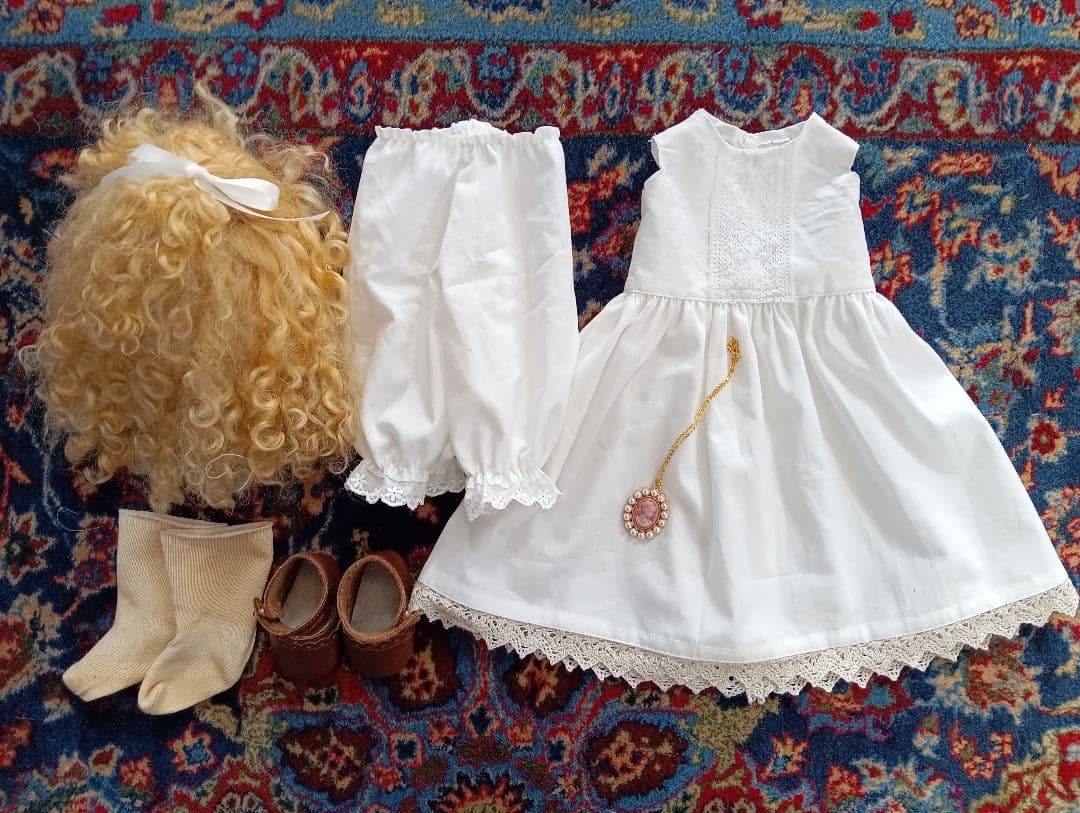 ビスクドール　♥ビクトリアンスタイル のジュモー　ヴァイオレットの眼差し♥