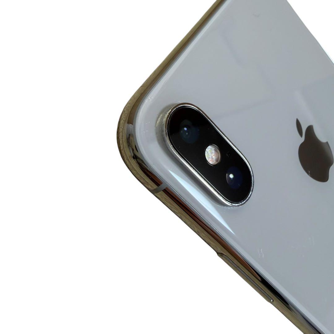iPhone X 本体 256GB シルバーホワイト 動作確認済 初期化済