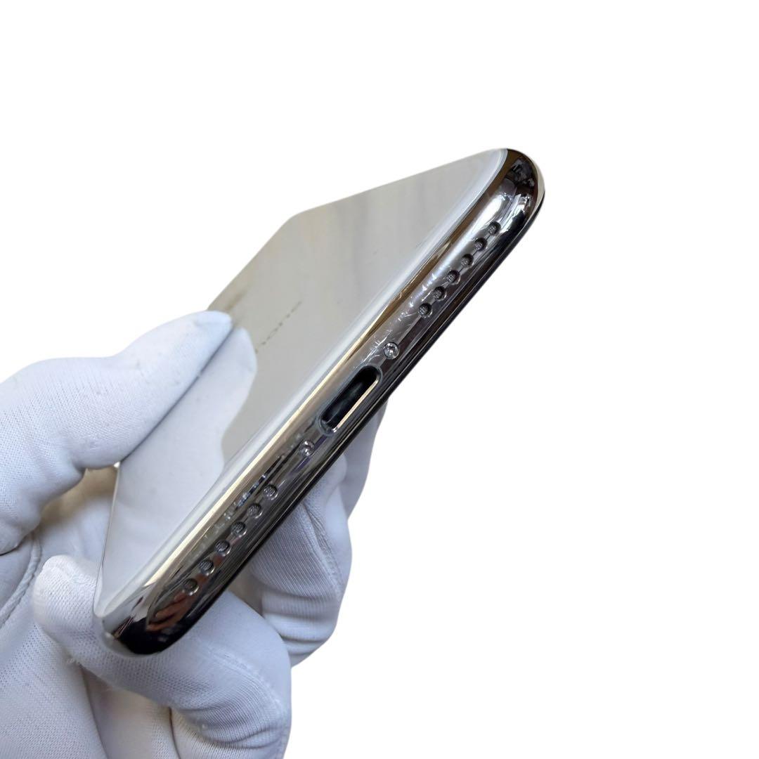 iPhone X 本体 256GB シルバーホワイト 動作確認済 初期化済