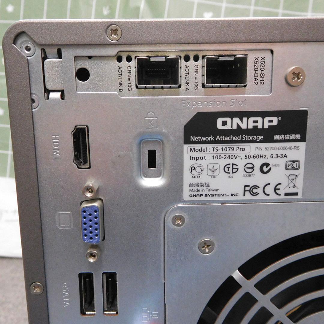 今だけ値下げ【動作OK】高性能NAS QNAP TS-1079Pro