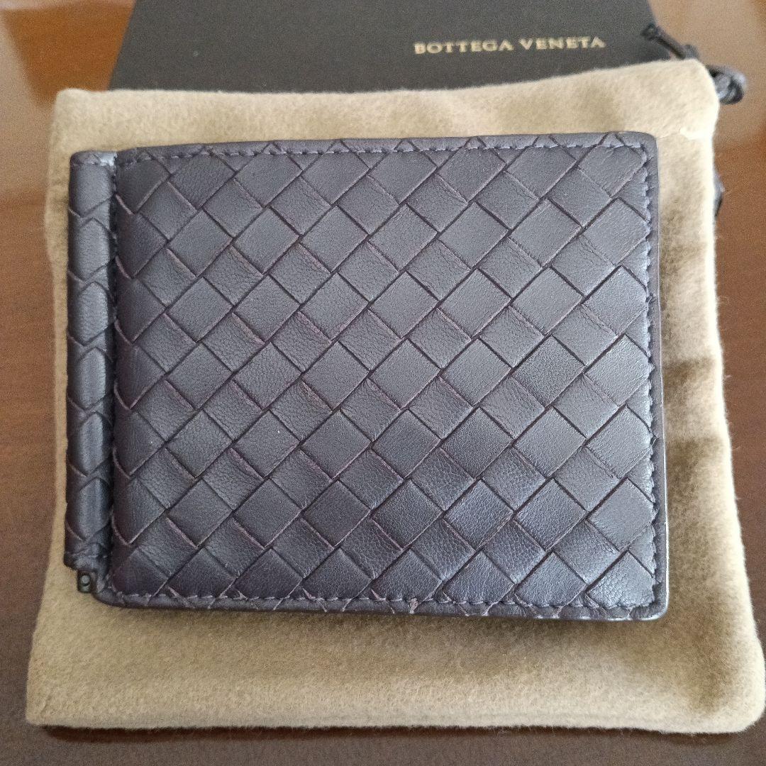 【専用】Bottega Venetaイントレチャート マネークリップ 折り財布
