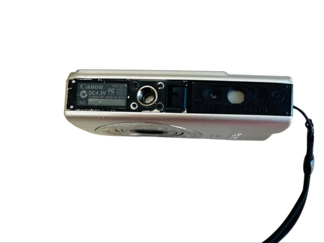 Canon IXY DIGITAL 20 IS シルバーコンパクトデジタルカメラ