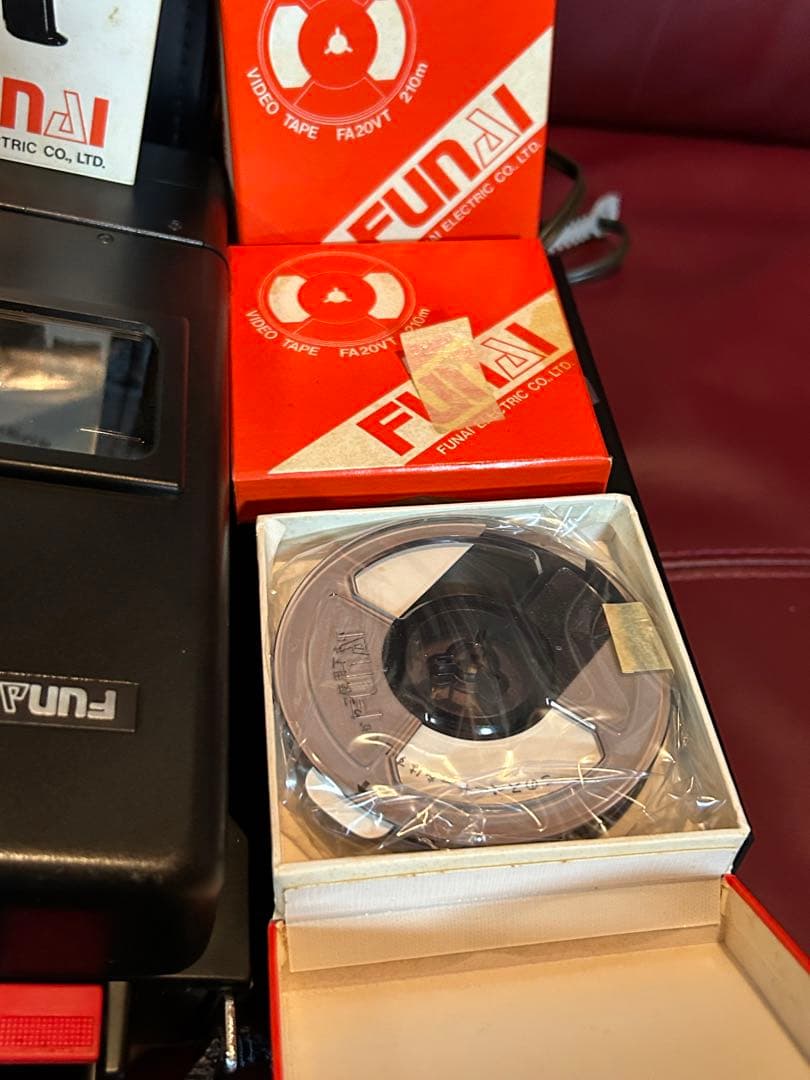 フナイ ポータブル VTR F-703V レトロ　カメラ