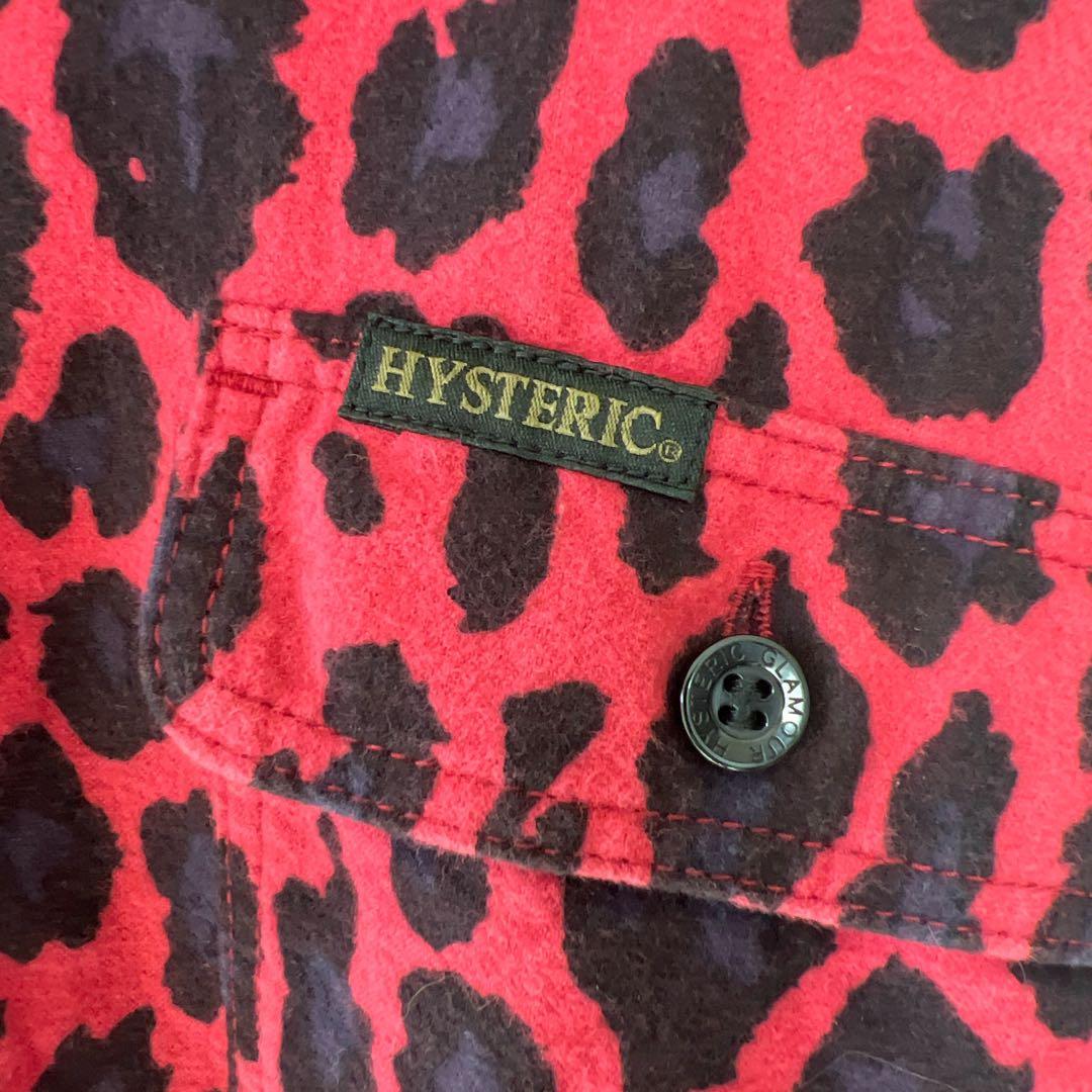 hysteric glamour レオパード　シャツ　ヒステリックグラマー