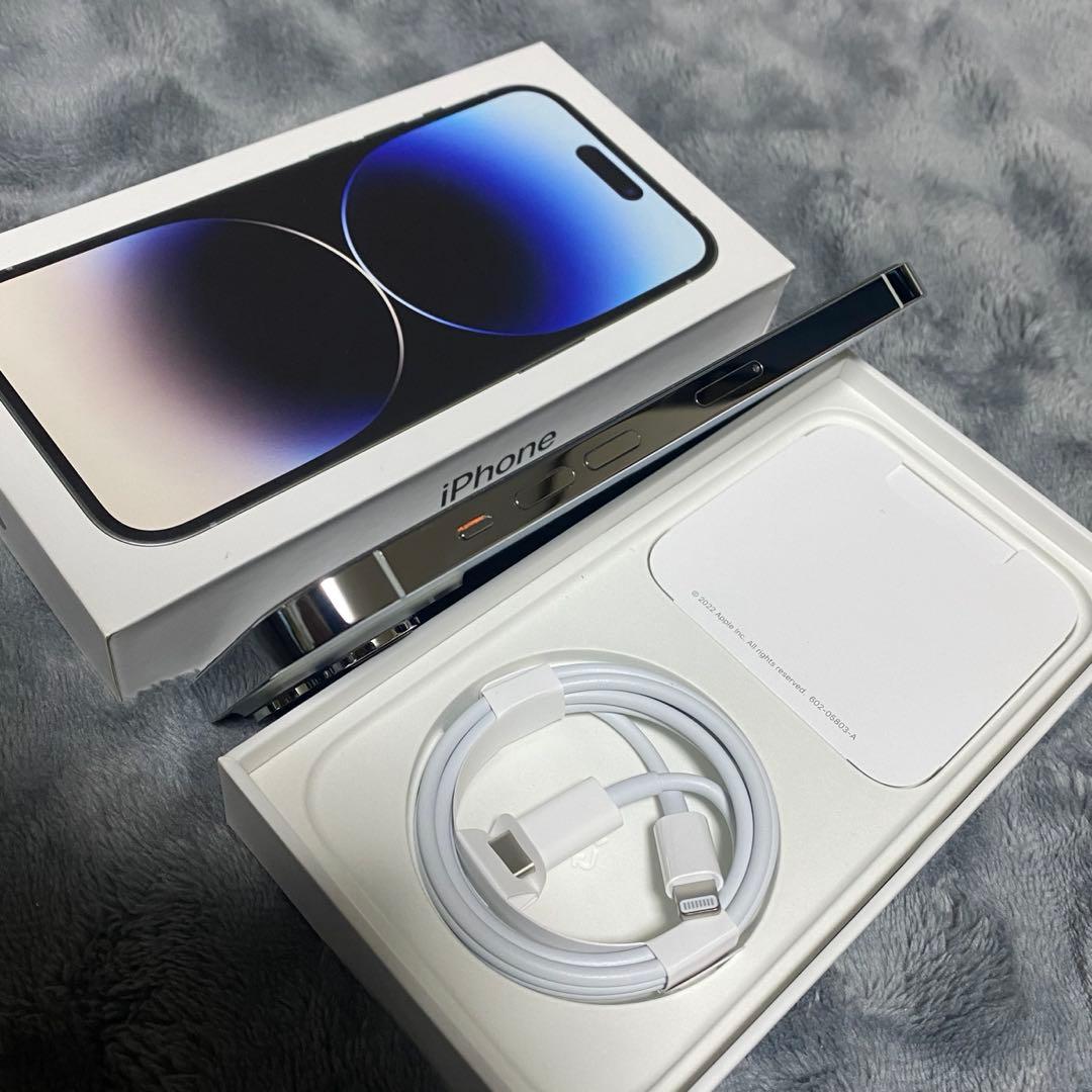 【美品・値下げ】iphone14pro 256GB simフリー　本体