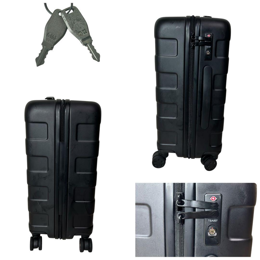 無印良品 MUJI キャリーケース 36L 機内持込可 黒 ブラック