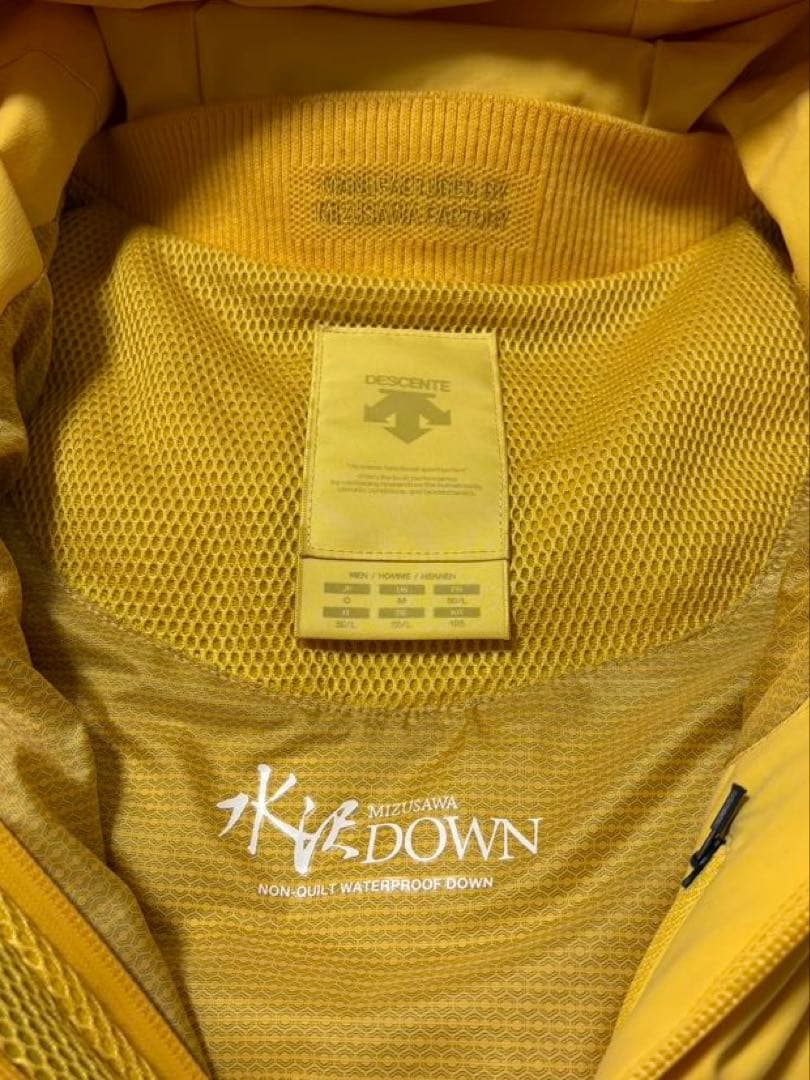 DESCENTE ALLTERAIN SHUTTLE yellow サイズO