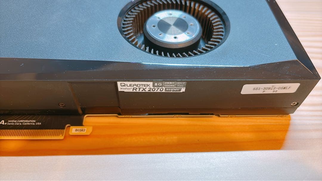 RTX 2070 Super 8GB グラフィックボード【LEADTEK】