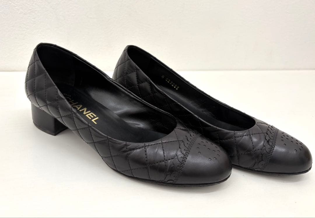 A*A様 CHANELマトラッセ パンプス サイズ36 1/2 箱無し