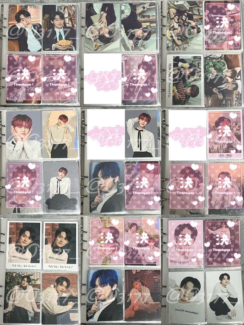 TXT ヨンジュン トレカ まとめ