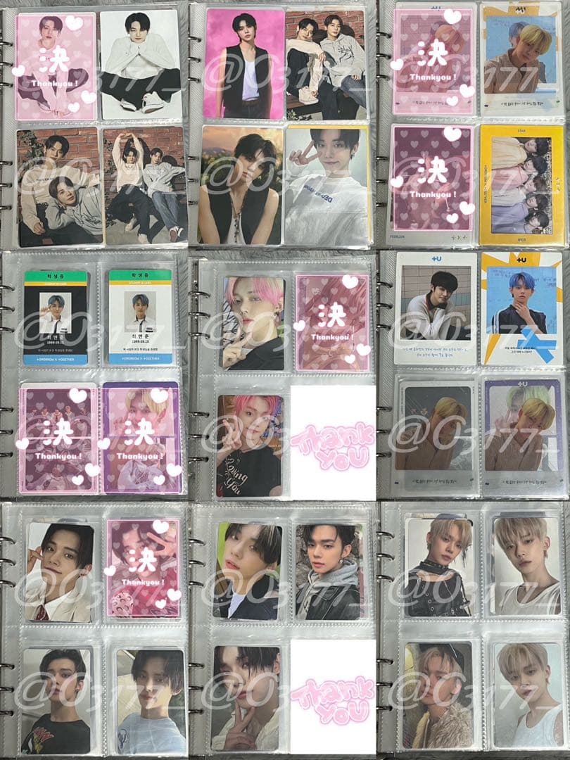 TXT ヨンジュン トレカ まとめ