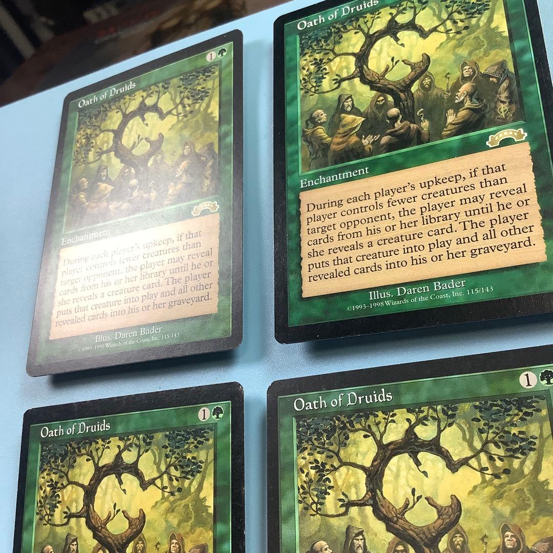 ドルイドの誓い/Oath of Druids EXO英語4枚セット