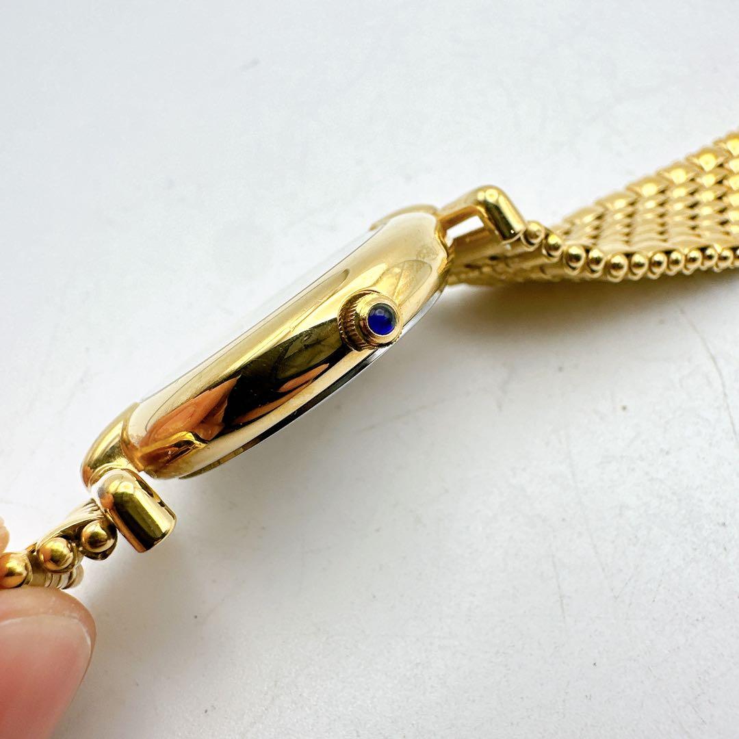 美品 稼動品 GIVENCHY ジバンシィ メンズ腕時計 ゴールド 白文字盤