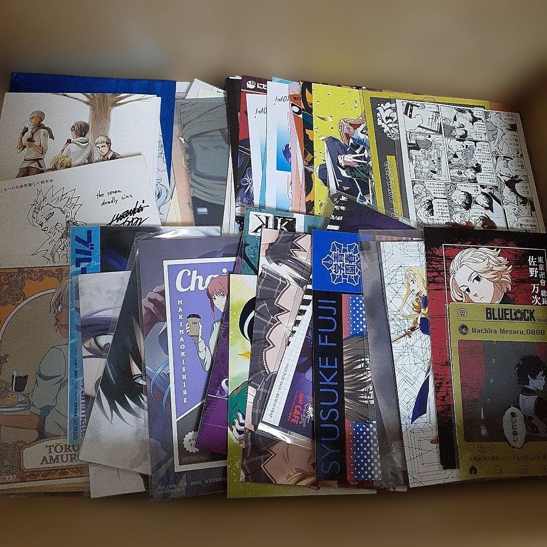 アニメ・マンガ・キャラクター　紙類　紙系　紙雑貨　大量　まとめ売り　大
