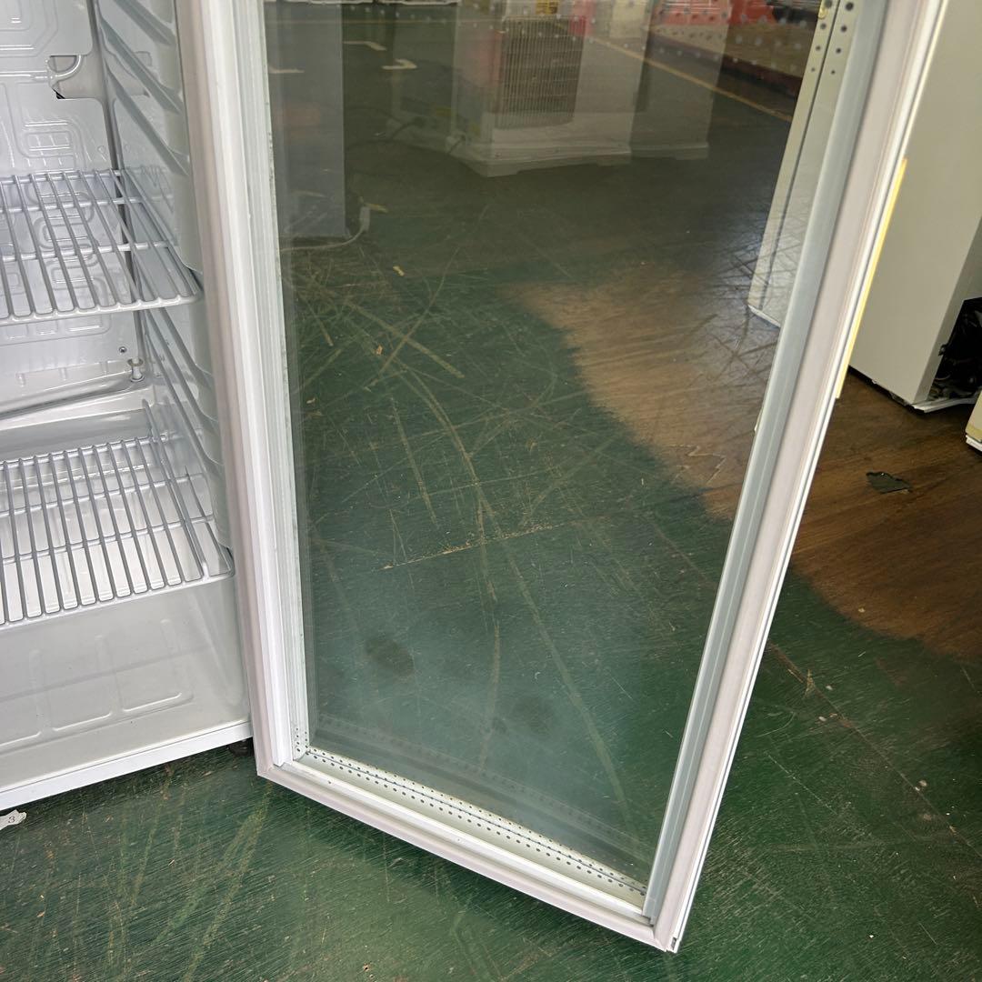 134業務用 冷蔵ショーケース オフィスコンビニ XW-105 左右開き 小型