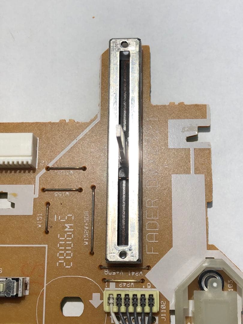 pioneer dj パイオニア　DJM-400 縦横フェーダーメンテナンス