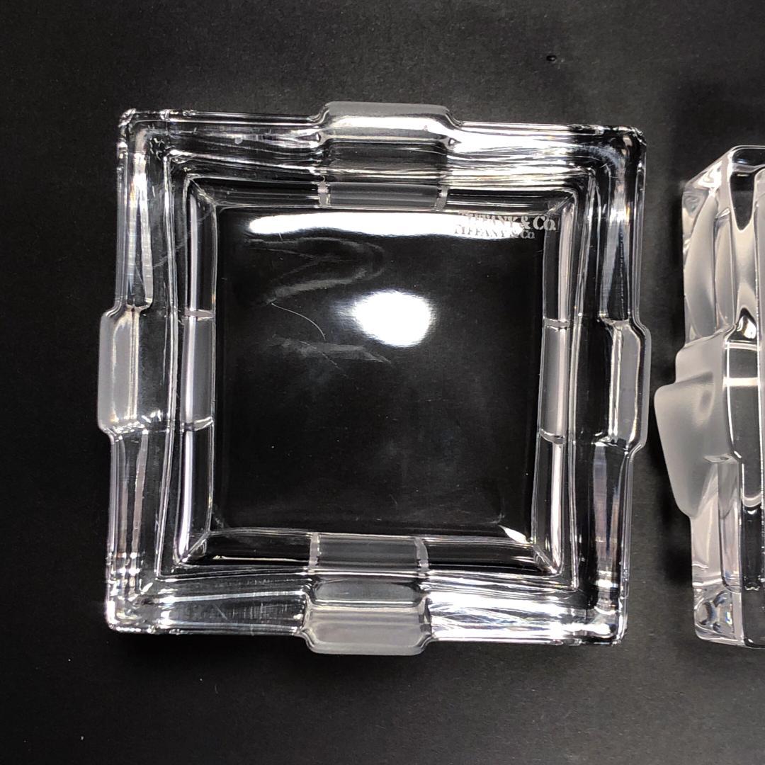 【美品・箱付き】ティファニー／クリスタル ジュエリーボックス