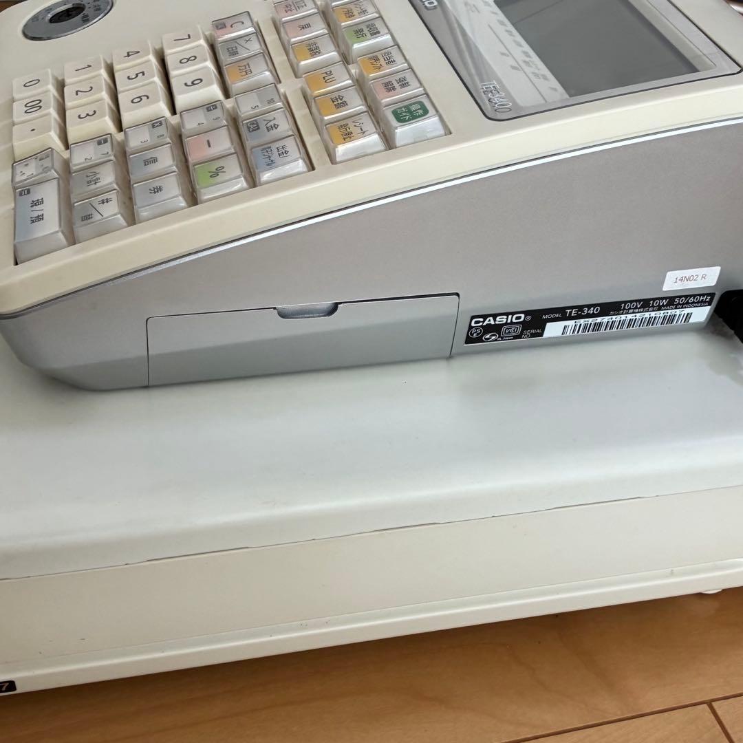 DoctorXNew 　CASIO 電子レジスター TE-340 鍵3種類