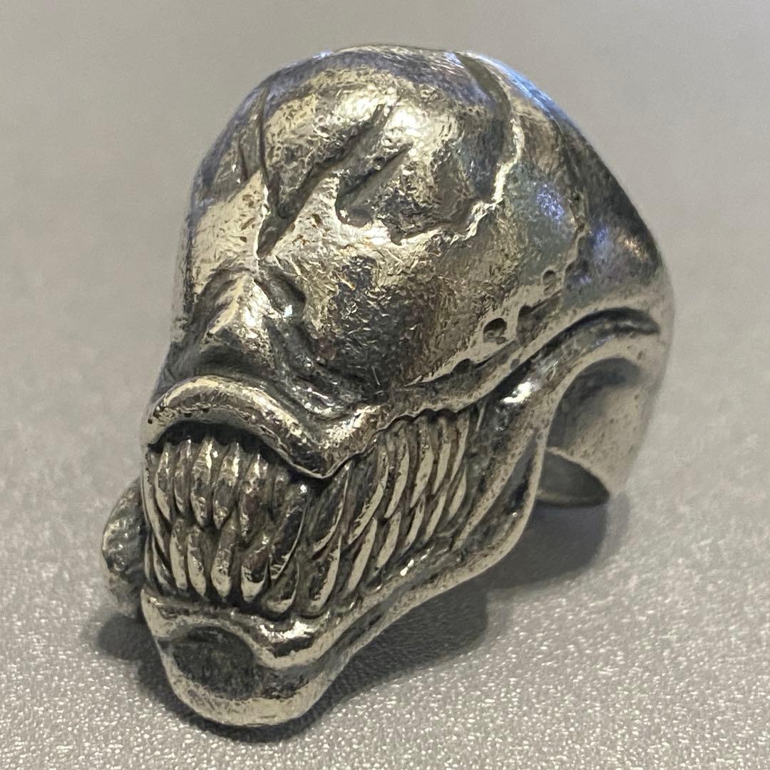 限定 JAP工房 MARBLE 1996年 シルバー ヴェノム リング M