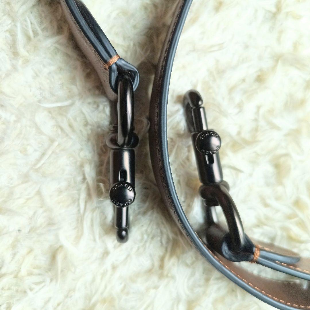 コーチ　ローグ　ブリーフ　ビジネスバッグ　グラブタンレザー　高級ライン