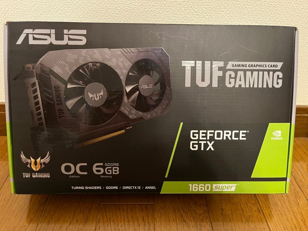 グラフィックボード・グラボ・ビデオカード ASUS TUF Gaming GeForce GTX 1660 Super