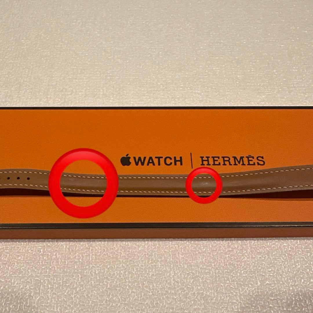 Hermès 41mmアトラージュ・ドゥブルトゥールレザーストラップ