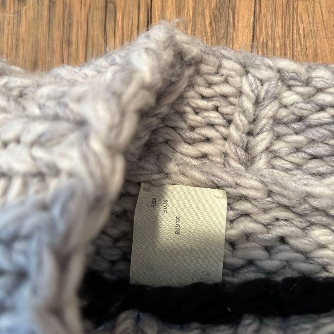 トップス N.HOOLYWOOD 17AW HAND KNITTIG KNIT 38