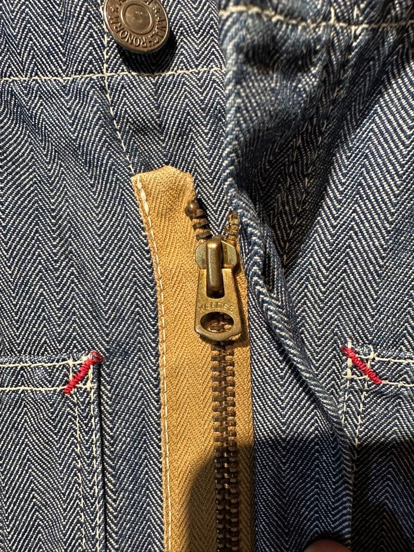 Anachronorm アナクロノーム デニムオーバーオール