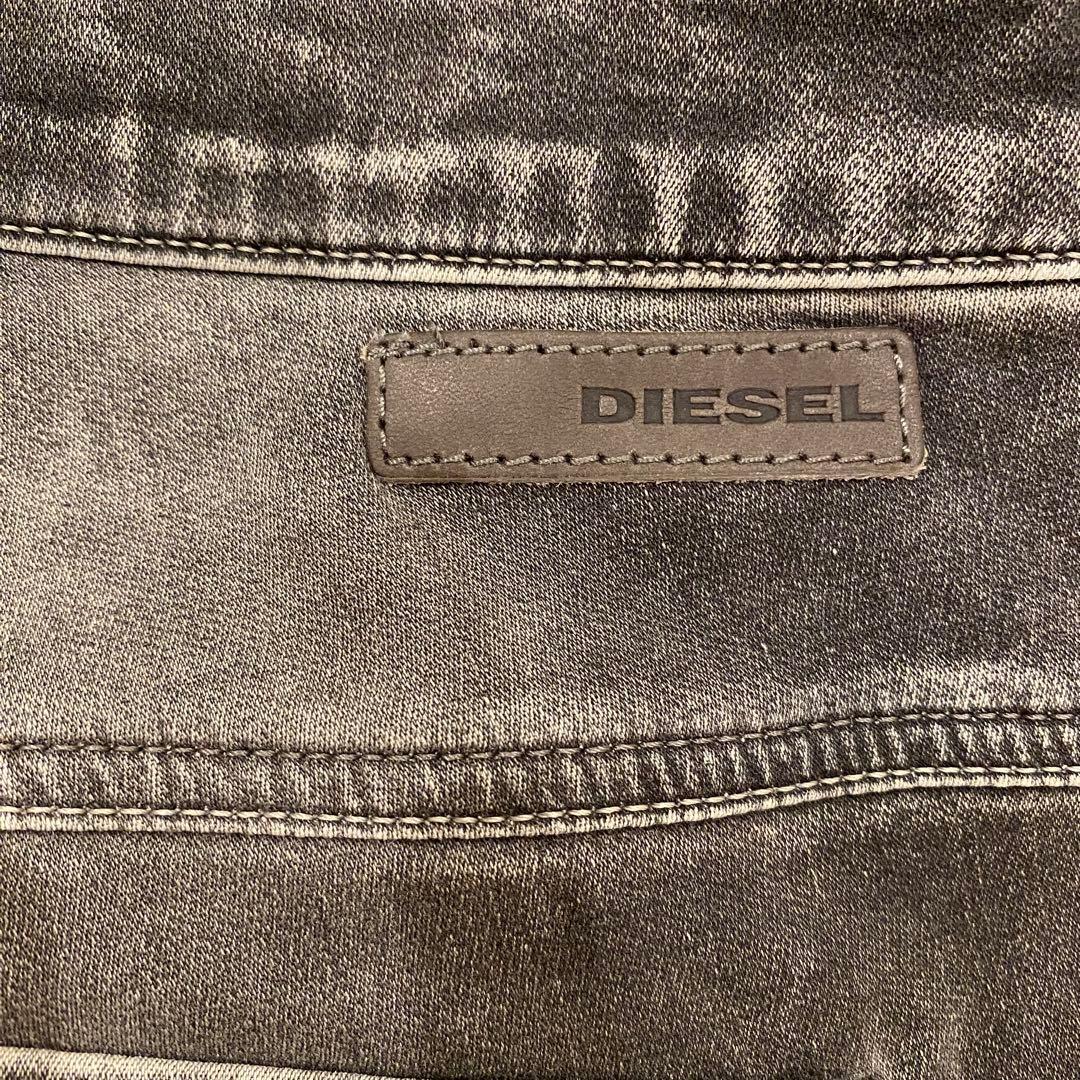 【新品タグ付】DIESEL ディーゼル FAYZA ジョグジーンズ 23 グレー