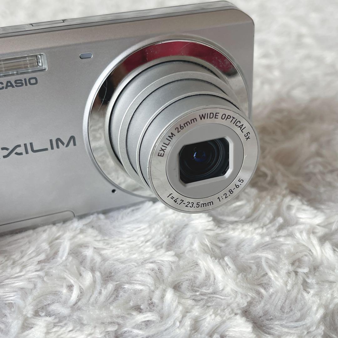 【動作確認済み】CASIO EXILIM EX-ZS5 シルバー