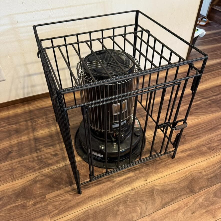 トヨトミ対流型石油ストーブ KS-67H対応 ストーブガード異形鉄筋無