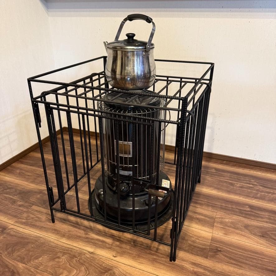 トヨトミ対流型石油ストーブ KS-67H対応 ストーブガード異形鉄筋無