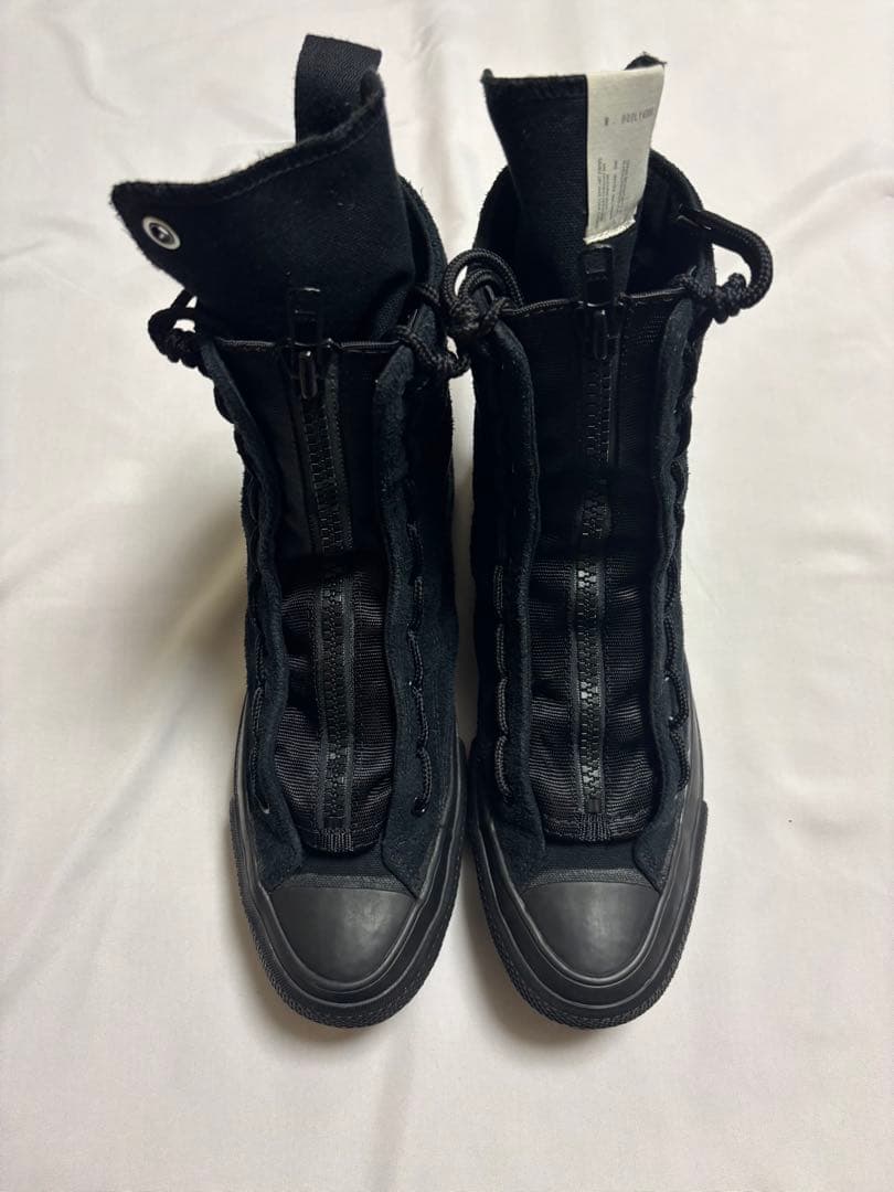 Addict ブラックスエード ハイカットスニーカー