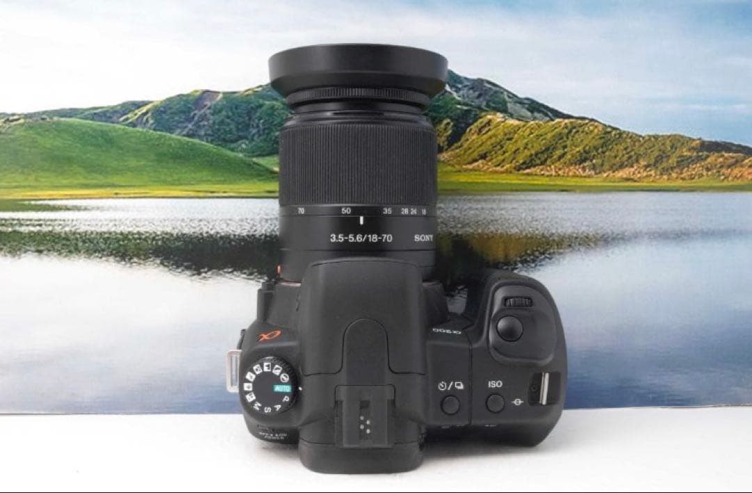 SONY α200 一眼レフカメラ ダブルレンズセット★入門モデル