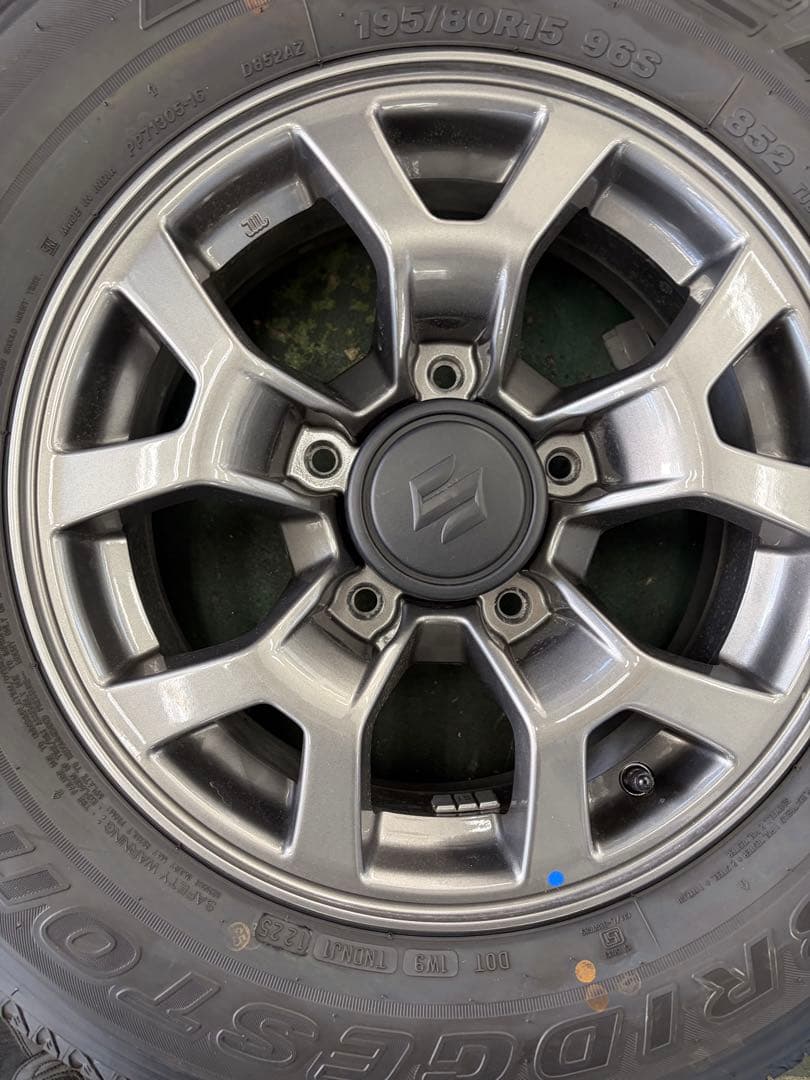 195/80R15 タイヤ・ホイールセット　ジムニー　シエラ　ノマド