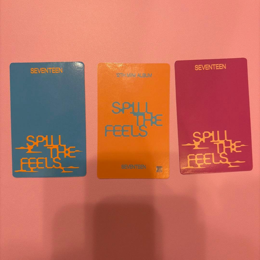 ジョンハン SPILL THE FEELS トレカ