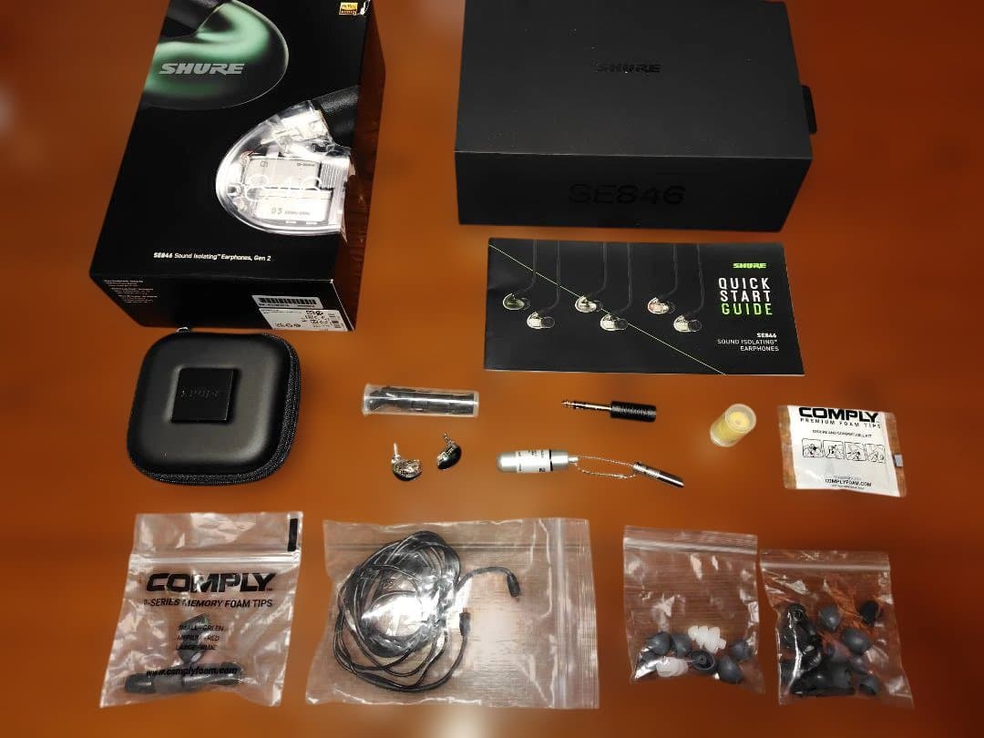 SHURE SE846G2JD　第2世代イヤホン　ジェイドグリーン